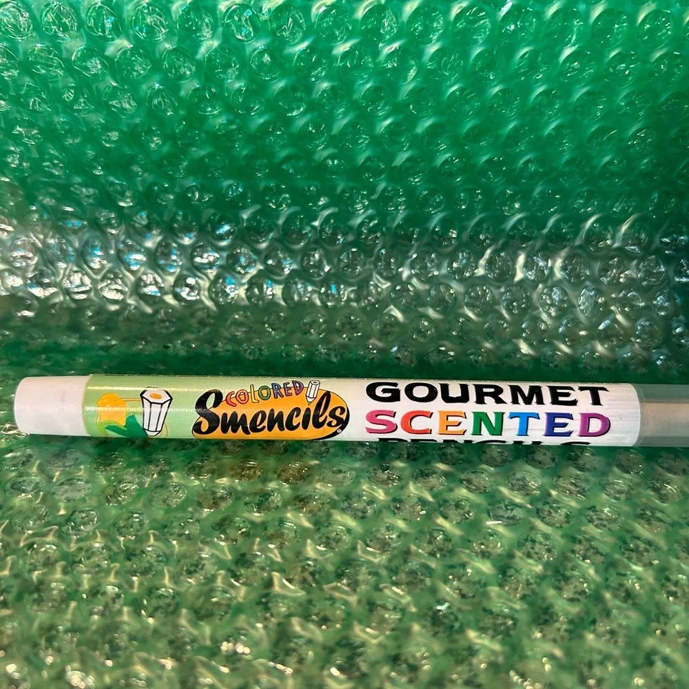 Smencils RETRO Colored -GRAPE SODA- Gourmet Scented Pencil Eco Newspaper
